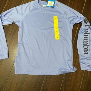 NWT Columbia PFG Shirt UPF 50 Omni Shade Sun Protection Tidal Tee Women's Sz: S